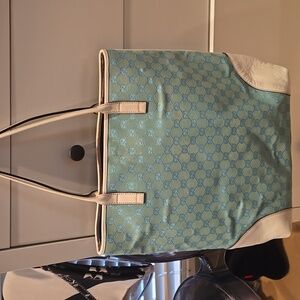 Gucci Blue Tote